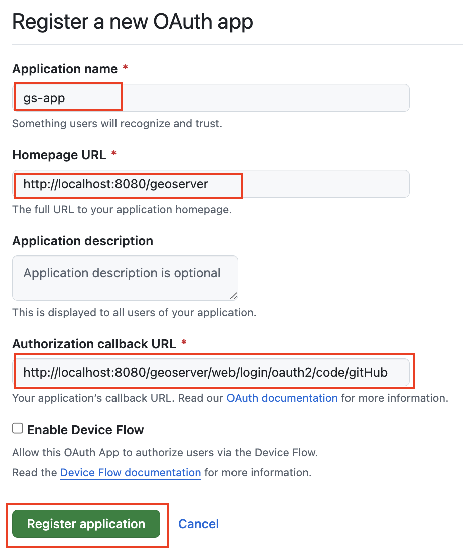 Configure the GitHub authentication provider - Documentation